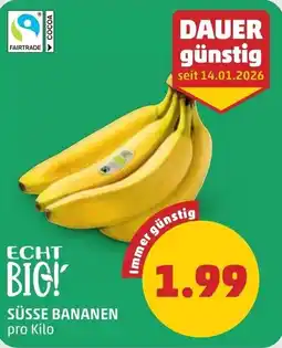 PENNY Süsse bananen Angebot