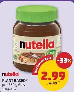PENNY Nutella plant based Angebot