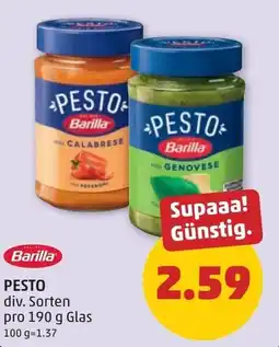 PENNY Barilla pesto Angebot
