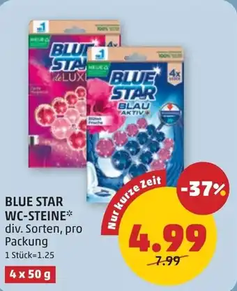 PENNY Blue star wc-steine Angebot