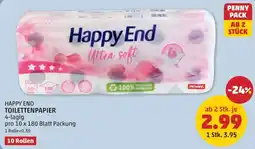 PENNY Happy end toilettenpapier Angebot