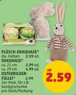 PENNY Plüsch dekohase Angebot