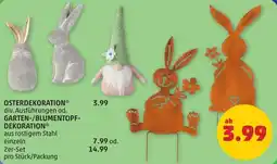 PENNY Osterdekorationod. garten blumentopf dekoration Angebot