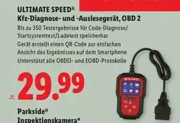 Lidl ULTIMATE SPEED Kfz-Diagnose- und -Auslesegerät, OBD 2 Angebot