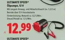 Lidl ULTIMATE SPEED Ölpumpe, 12 V Angebot