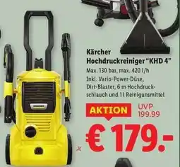Lidl Kärcher Hochdruckreiniger “KHD 4” Angebot