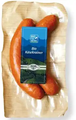 MPreis Bio vom Berg Käsekrainer Angebot