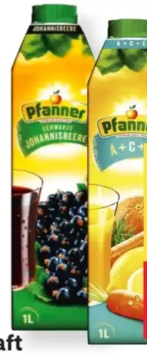 MPreis Pfanner Fruchtsäfte Angebot
