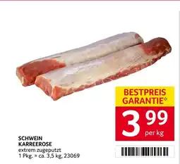Transgourmet Schwein karreerose Angebot