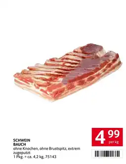 Transgourmet Schwein bauch Angebot