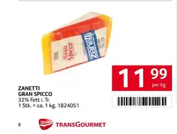 Transgourmet Gran Spicco Angebot