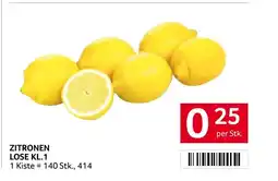 Transgourmet Zitronen lose Angebot