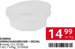 Transgourmet Starpak verpackungsbecher + deckel Angebot
