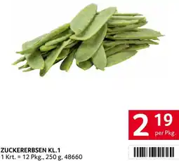 Transgourmet Zuckererbsen kl.1 Angebot