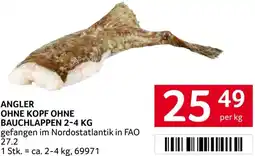 Transgourmet Angler ohne kopf ohne bauchlappen Angebot