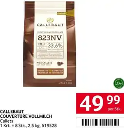 Transgourmet Callebaut couverture vollmilch Angebot
