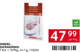 Transgourmet Wiberg safranfäden Angebot