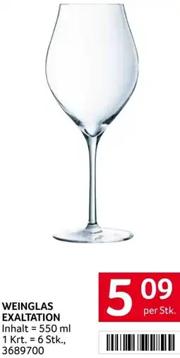 Transgourmet Weinglas exaltation Angebot
