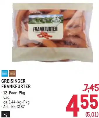 Greisinger frankfurter
