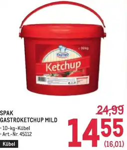 Metro Spak gastroketchup mild Angebot