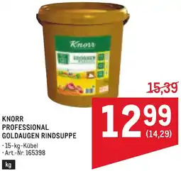 Metro Knorr professional goldaugen rindsuppe Angebot