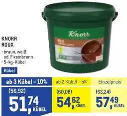 Metro Knorr roux Angebot