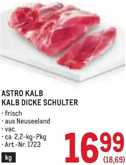Metro Astro kalb kalb dicke schulter Angebot