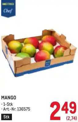 Metro Mango Angebot