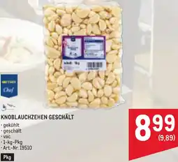 Metro Knoblauchzehen geschält Angebot