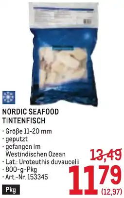 Metro Nordic seafood tintenfisch Angebot
