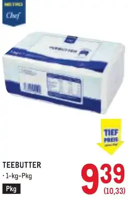 Metro TEEBUTTER Angebot
