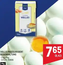 Metro Vollei pasteurisiert bodenhaltung Angebot