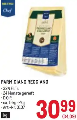 Metro Parmigiano reggiano Angebot