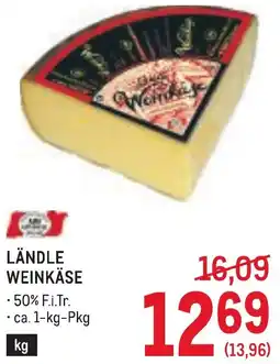 Metro Ländle weinkäse Angebot