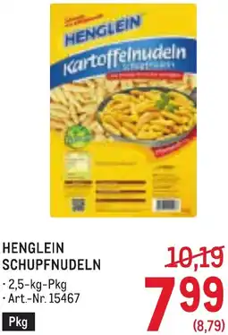 Metro Henglein schupfnudeln Angebot