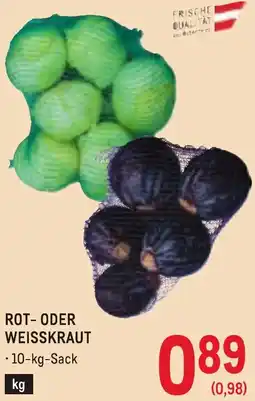 Metro Rot- oder weisskraut Angebot