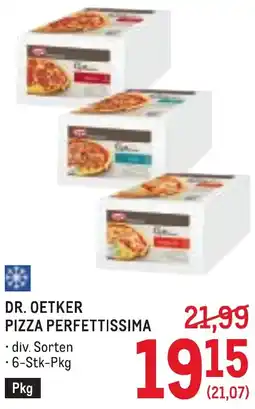 Metro Dr. oetker pizza perfettissima Angebot