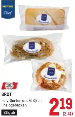 Metro Brot Angebot