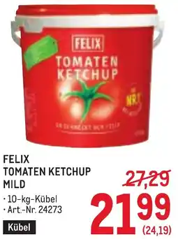Metro Felix tomaten ketchup mild Angebot