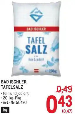 Metro Bad ischler tafel salz Angebot