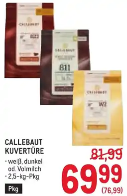Metro Callebaut kuvertüre Angebot