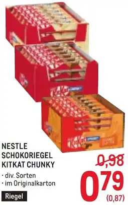 Metro Nestle schokoriegel kitkat chunky Angebot