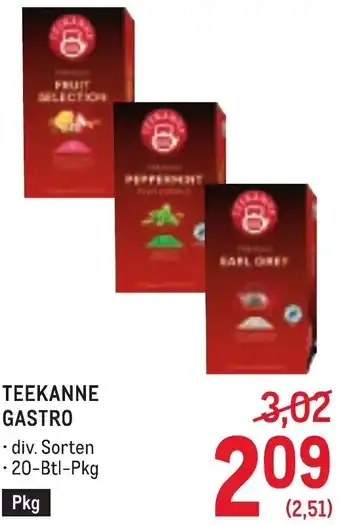 Metro Teekanne gastro Angebot