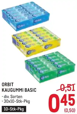 Metro Orbit kaugummi basic Angebot