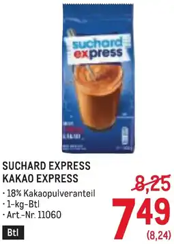 Metro Suchard express kakao express Angebot