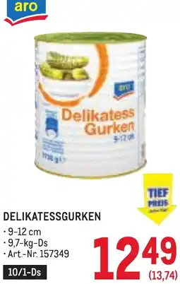 Metro Delikatessgurken Angebot