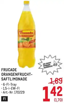 Metro Frucade orangenfrucht- saftlimonade Angebot