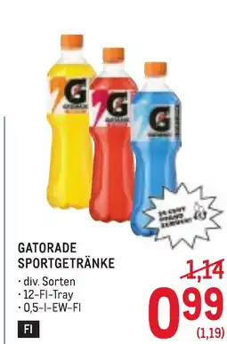Metro Gatorade sportgetränke Angebot