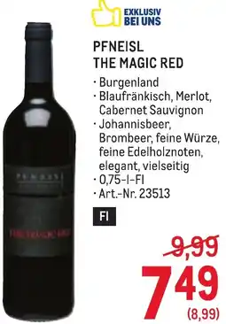 Metro Pfneisl the magic red Angebot