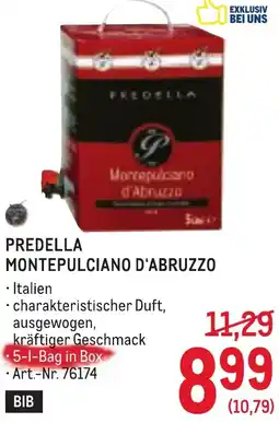 Metro Fredella montepulciano d'abruzzo Angebot